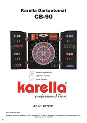 Karella CB-90 Mode D'emploi