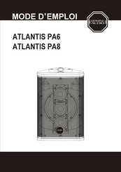 Definitive Audio ATLANTIS PA6 Mode D'emploi