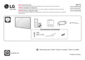 LG 65UT342H0UC Guide De Configuration Rapide