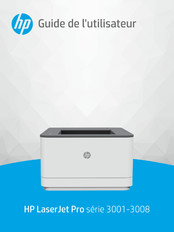 HP LaserJet Pro 3008 Serie Guide De L'utilisateur