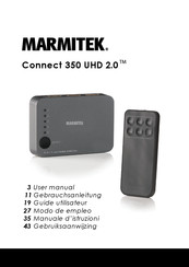 Marmitek Connect 350 UHD 2.0 Guide Utilisateur