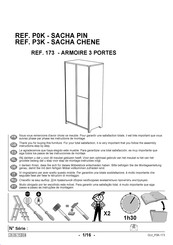 Gautier SACHA P3K 173 Instructions De Montage