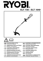 Ryobi ELT 1040 Manuel D'utilisation