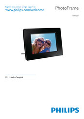 Philips PhotoFrame SPF1237 Mode D'emploi