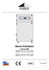 Purex 080501D Manuel D'utilisation