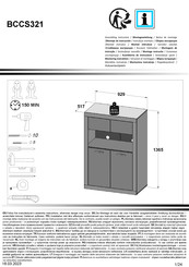 Forte BCCS321 Notice De Montage