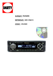 Pioneer DEH-3400R Mode D'emploi