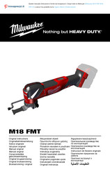 Milwaukee M18 FMT Notice Originale