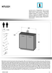 Forte ANTUZA NTU221 Notice De Montage