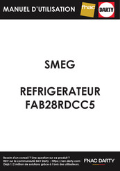 Smeg FAB28RDCC5 Manuel D'utilisation