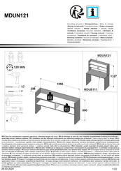 Forte MDUN121 Notice De Montage