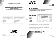 JVC KW-XR411 Manuel D'instructions