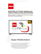 Rca RNSMU5036-B Manuel D'instructions