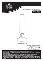 HOMCOM A91-122 Mode D'emploi