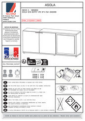 SCIAE ASOLA 5218 24SA3030 Instructions De Montage