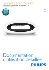 Philips M5501WG/FT Documentation D'utilisation Détaillée