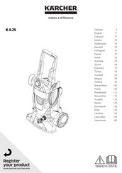 Kärcher K 4.25 Manuel D'instructions