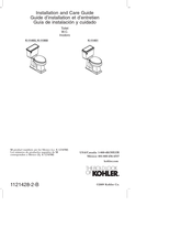 Kohler K-11461 Guide D'installation Et D'entretien