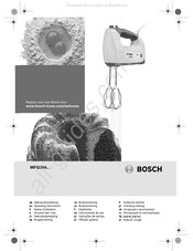 Bosch ErgoMixx MFQ36400 Notice D'utilisation