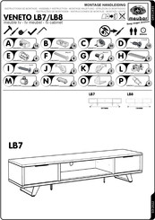 meubar VENETO LB7 Instructions De Montage