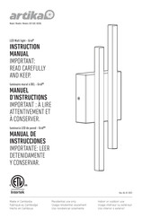 Artika OUT-GRC-HD2BL Manuel D'instructions