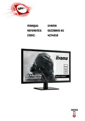 Iiyama G-Master GE2288HS Mode D'emploi