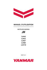 Yanmar 3JH40 Manuel D'utilisation