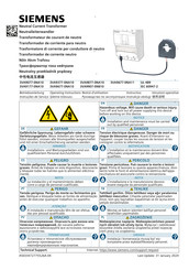 Siemens 3VA9877-0NA10 Notice D'utilisation