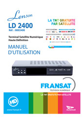 Lenson 8002400 Manuel D'utilisation