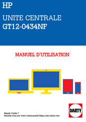 HP GT12-0434NF Manuel De L'utilisateur