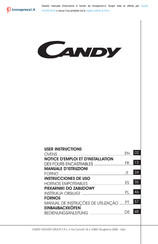 Candy CFSX516/4U Notice D'emploi Et D'installation