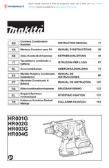 Makita HR003GZ Manuel D'instructions