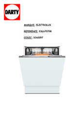 Electrolux ESL67070R Notice D'utilisation