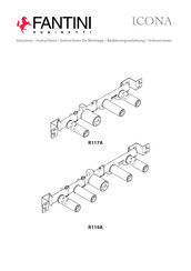 Fantini Rubinetti ICONA R119A Instructions De Montage