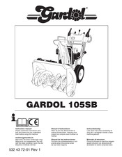 Gardol 105SB Manuel D'instructions