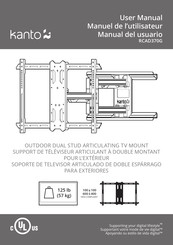 Kanto RCAD370G Manuel De L'utilisateur