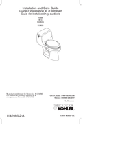 Kohler K-3615 Guide D'installation Et D'entretien