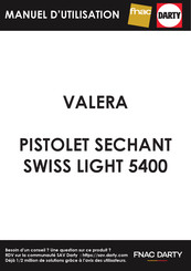 Valera SWISS LIGHT 5400 Mode D'emploi