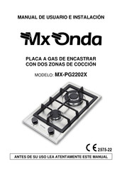 Mx Onda MX-PG2202X Manuel D'utilisation Et D'installation