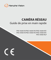 Hanwha Techwin WISENET PNV-A6081R Guide De Prise En Main Rapide