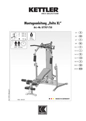 Kettler Delta XL Instructions De Montage