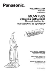 Panasonic QUICKDRAW MC-V7582 Manuel D'utilisation