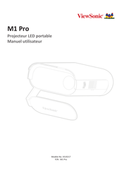 ViewSonic M1 Pro Manuel Utilisateur