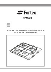 Fortex FP4GB2 Manuel D'utilisation Et D'installation