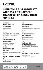 Tronic TCP 10 A1 Instructions D'utilisation Et Consignes De Sécurité