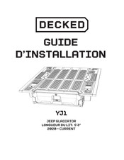 DECKED YJ1 Guide D'installation