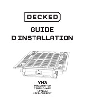 DECKED YH3 Guide D'installation