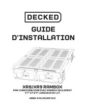 DECKED XR8 RAMBOX Guide D'installation