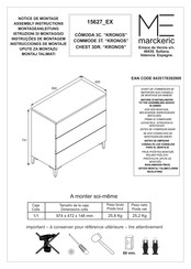 Me Marckeric KRONOS 15627 EX Notice De Montage