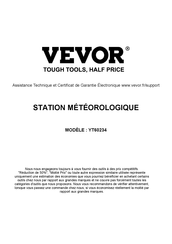 VEVOR YT60234 Mode D'emploi